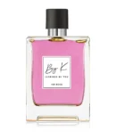 60ml Rosé Luxe Eau de Parfum bottle inspired by 212 VIP Rosé, styled with soft floral elements and a sparkling champagne backdrop.