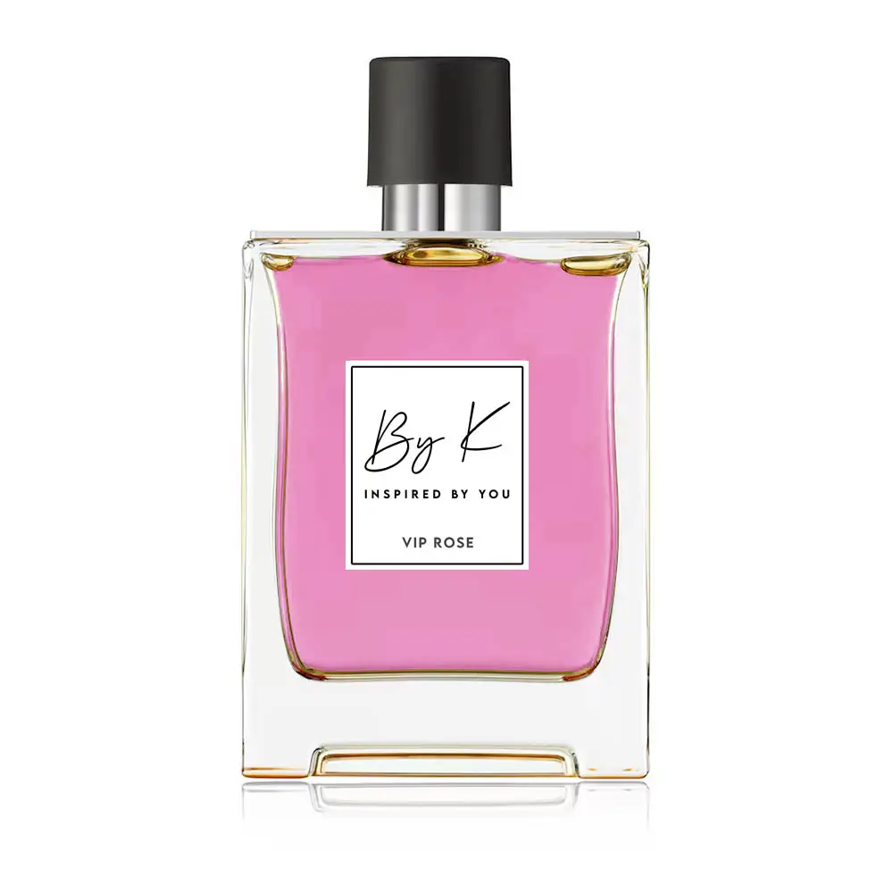 Rosé Luxe – Inspired by 212 VIP Rosé (60ml Eau de Parfum) 60ml Rosé Luxe Eau de Parfum bottle inspired by 212 VIP Rosé, styled with soft floral elements and a sparkling champagne backdrop.