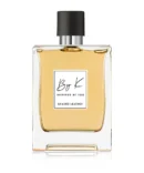 Shaded Leather perfume bottle inspired by Tom Ford Ombre Leather, matte black design with elegant backdrop