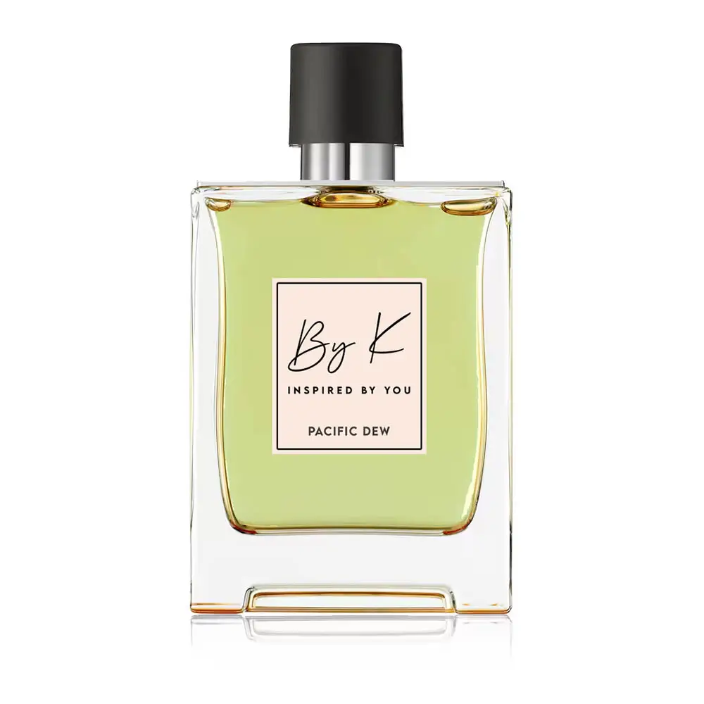 Pacific Dew – Inspired by Louis Vuitton Pacific Chill | By K Perfumes Pacific Dew perfume inspired by Louis Vuitton Pacific Chill with refreshing notes of blackcurrant, mint, basil, and citrus, captured in a clean oceanic visual